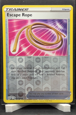 Pokemon Escape Rope #125/163 Reverse Holo NM 2021 - Image 1