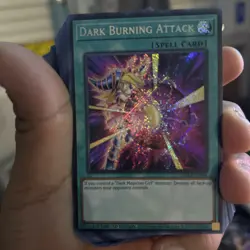 Yugioh Dark Burning Attack LDK2-ENS04 Limited Edition Ultra NM - Image 1