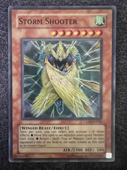 Yugioh Storm Shooter CDIP-EN032 Super Rare Unlimited Edition Near Mint - Image 1