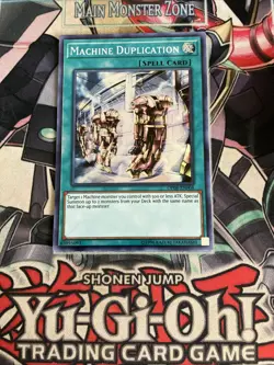 Machine Duplication Super Rare OP08-EN008 yugioh - Image 1