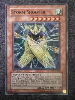 Yugioh Storm Shooter CDIP-EN032 Super Rare 1st Edition Near Mint - Image 1