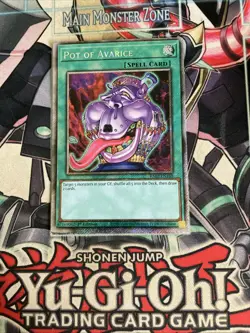 Pot Of Avarice Platinum Secret Rare RA03-EN160 Yugioh - Image 1