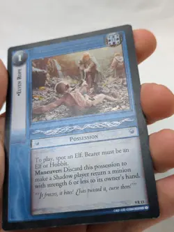 FOIL Elven Rope LOTR Card Game Reflections Rare 9R13 - Image 2