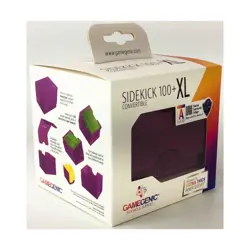 GameGenic Card Storage Sidekick 100+ Convertible Deck Holder XL - Purple New - Image 1