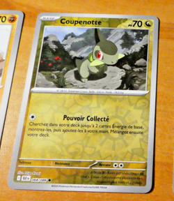 POKEMON FOUDRE NOIRE CARD REVERSE HOLO CARTE 068/086 BLK EV10.5 FR MINT 2025 - Image 1