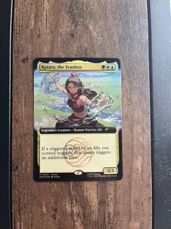 Magic The Gathering X Avatar Katara The Fearless Promo Card San Diego Comic Con - Image 1