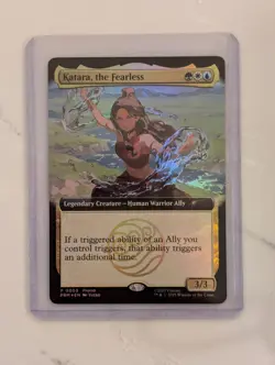 Magic The Gathering X Avatar Katara The Fearless Promo Card San Diego Comic Con - Image 1
