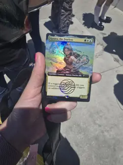 Magic The Gathering X Avatar Katara The Fearless Promo Card San Diego Comic Con - Image 2