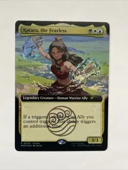 Magic The Gathering X Avatar Katara The Fearless Promo Card San Diego Comic Con - Image 1