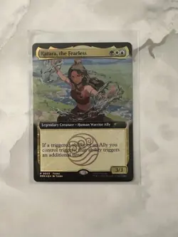 Magic The Gathering X Avatar Katara The Fearless Promo Card San Diego Comic Con - Image 1
