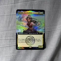 Magic The Gathering X Avatar Katara The Fearless Promo Card San Diego Comic Con - Image 1