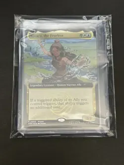 Magic The Gathering X Avatar Katara The Fearless Promo Card San Diego Comic Con - Image 4