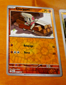 POKEMON FOUDRE NOIRE CARD REVERSE HOLO CARTE 047/086 BLK EV10.5 FR MINT 2025 - Image 1