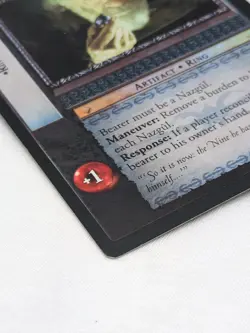 FOIL Ring Of Rancor LOTR Card Game Reflections Rare 9R44 - Image 5