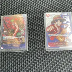 One Piece Card Luffy ST21-014 SR Zoro 015 Flagship Battle Promo 2025 Japanese - Image 1