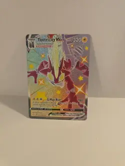 Pokemon Toxtricity VMAX SV113/SV122 Shining Fates Shiny Vault Holo Rare Card - Image 1