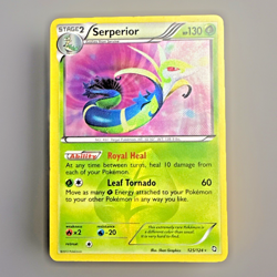 Serperior 125/124 Dragons Exalted Secret Ultra Rare Pokemon TCG Card - Image 1