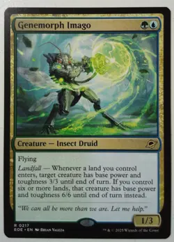 Genemorph Imago *Rare* Magic MtG x1 Edge of Eternities - Image 1