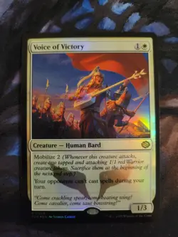 Voice of Victory - FOIL - MTG - 33 - NM - ENG - Image 1