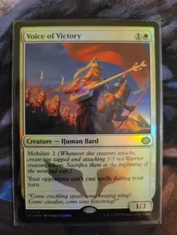 Voice of Victory - FOIL - MTG - 33 - NM - ENG - Image 3