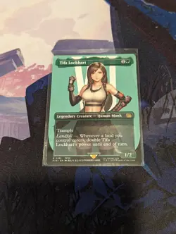 Tifa Lockhart #0391 (Borderless) Unplayed NM MTG Final Fantasy - Image 1