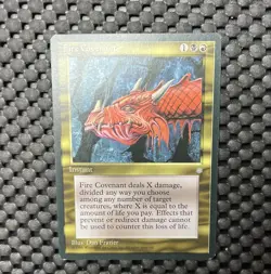MTG Fire Covenant ** Ice Age ** English LP/NM Magic The Gathering Vintage L - Image 1