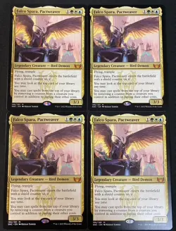 MTG 4x Falco Spara, Pactweaver Streets of New Capenna SNC English - Image 1