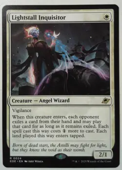 Lightstall Inquisitor *Rare* Magic MtG x1 Edge of Eternities - Image 1