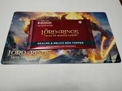 The Lord of the Rings: Tales of Middle-Earth Realms & Relics Box Topper Pack MTG - Image 1