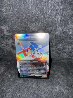 FOIL Tornado Sonic's Biplane - Weatherlight MTG Sonic Secret Lair NM In Hand! - Image 1
