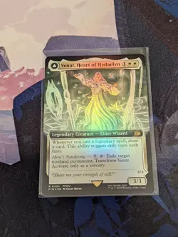 Venat, Heart of Hydaelyn #0434 (Extended Art) (FOIL) NM MTG Final Fantasy - Image 1