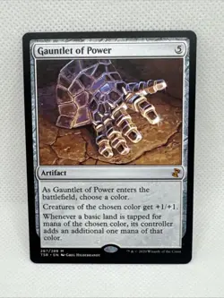 MTG - Gauntlet of Power Time Spiral Remastered Regular NM Unplayed - Image 1