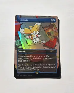 MTG Sonic Secret Lair Fabricate NM Foil - Image 1