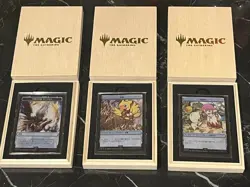 Stainless Token Complete Set Sephiroth Clue Tresure MTG Final Fantasy Japanese - Image 1