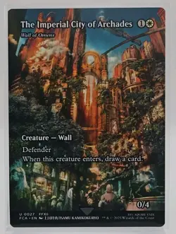 The Imperial City of Archades (Showcase) U #27 FINAL FANTASY MTG Magic FF12 - Image 1