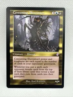 MTG - Consuming Aberration Time Spiral Remastered Regular NM Unplayed - Image 1