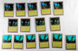 Lot of 66 LAND CARDS 4th Edition 4ED Magic The Gathering MTG Forest Island Swamp - Image 2