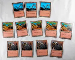 Lot of 66 LAND CARDS 4th Edition 4ED Magic The Gathering MTG Forest Island Swamp - Image 4