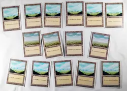 Lot of 66 LAND CARDS 4th Edition 4ED Magic The Gathering MTG Forest Island Swamp - Image 5