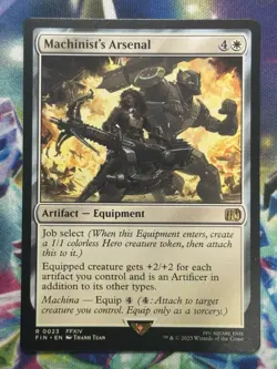 Machinist's Arsenal #23 | Near Mint | Final Fantasy FIN | Magic MTG - Image 1