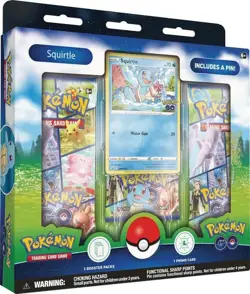 Pokemon GO Pin Collection [Squirtle] - Pokemon GO (PGO) New 820650850813 - Image 1