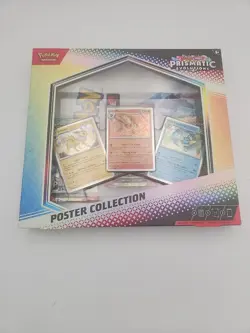 Pokemon TCG SV8.5 Prismatic Evolutions Poster Collection Box Factory Sealed - Image 1
