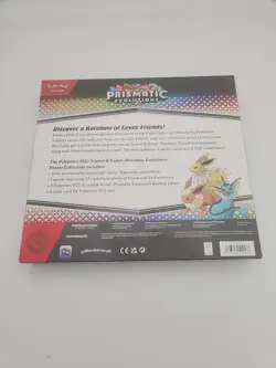 Pokemon TCG SV8.5 Prismatic Evolutions Poster Collection Box Factory Sealed - Image 2