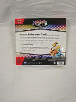 Pokemon TCG SV8.5 Prismatic Evolutions Poster Collection Box Factory Sealed - Image 2
