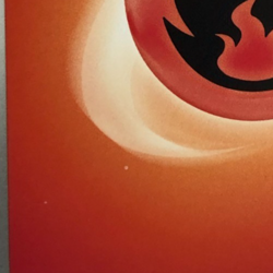 Pokemon TCG Printer Hickey Error 2023 Fire Energy Near Mint - Image 2