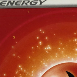 Pokemon TCG Printer Hickey Error 2022 Fire Energy Near Mint - Image 2