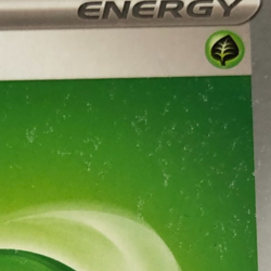 Pokemon TCG Ink Smear Error 2023 Grass Energy Near Mint - Image 2
