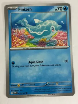Pokemon TCG Twilight Masquerade Printer Hickey Error Finizen 059/167 Near Mint - Image 1