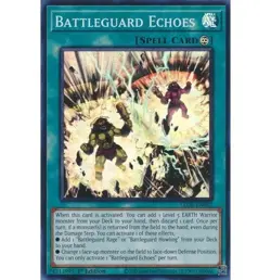 Yugioh - Battleguard Echoes (Super Rare) (1st Edition) - LEDE-EN082 P - Image 1