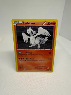 Reshiram BW004 Rare Black & White Black Star Promo Holo Pokemon Card Pokemon TCG - Image 1